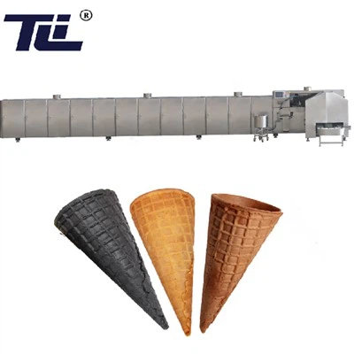 Pembuat Kerucut Wafel Datar